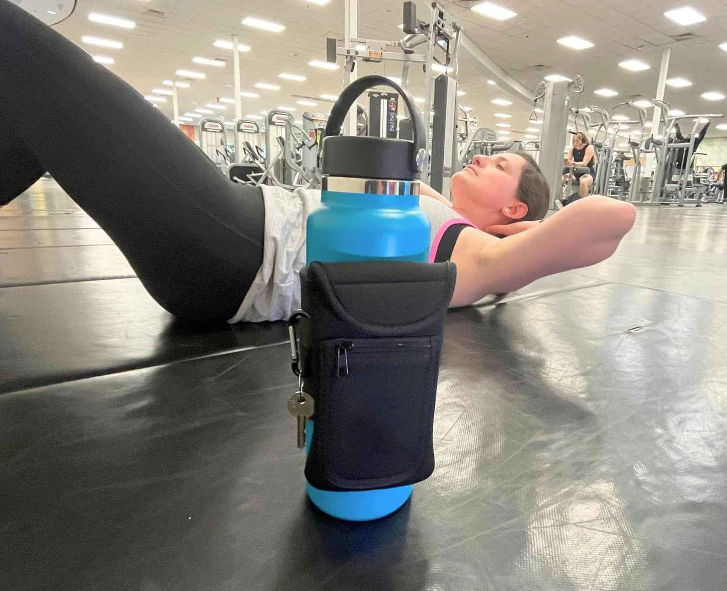 BOLSILLO MAGNETICO GYM para botella de agua
