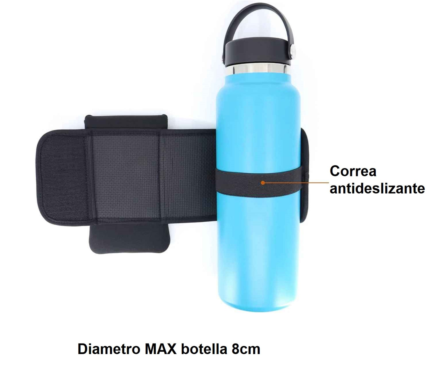 BOLSILLO MAGNETICO GYM para botella de agua